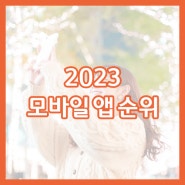 🏆2023 하반기 모바일 앱 순위 (ft.온라인 마케팅)