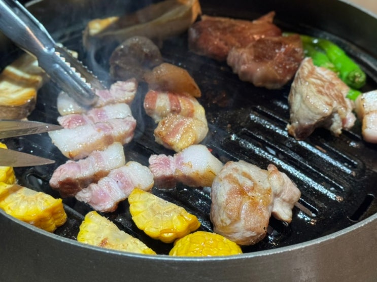 제주 서귀포 오마카세 흑돼지 맛집 풍로 신화월드점 내돈내산 : 네이버 블로그
