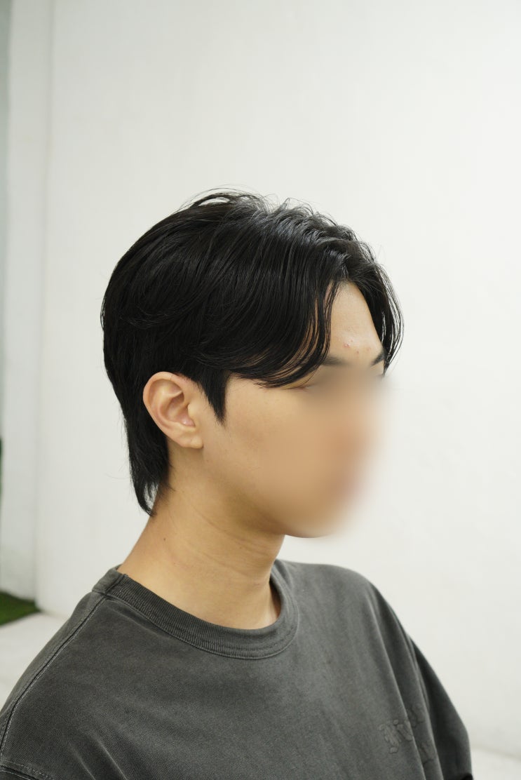 리프컷 하고 손질 편한 남자 리프펌 아이롱펌으로 했어요 : 네이버 블로그