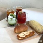 서울 근교 나들이 통창뷰가 예술인 남양주 카페 솔몽, 소금빵이 JONNA 맛있다.