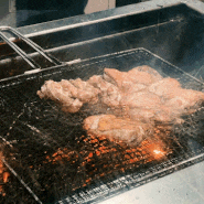 [서울 구로] 신도림닭갈비 저녁모임 맛집 추천! 고시정 볏짚 숯불 닭갈비