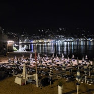 [시칠리아 여행] 체팔루 맛집 'A Marina'와 비치 야경 즐기기