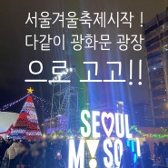 서울 원타 축제 ! 시작 !! 점등식및 현장 맛보기 후기 !