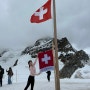 [스위스 여행] 2일차(융푸라우요흐 가기/스위스깃발 사진 찍기 꿀팁)