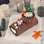크리스마스 케이크 부쉬드노엘 만들기 맛있는 초콜릿 롤케이크 만드는 방법! +마스카포네 치즈 생크림