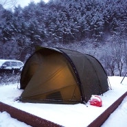 [캠핑]인제 갯골자연휴양림 스노우캠핑