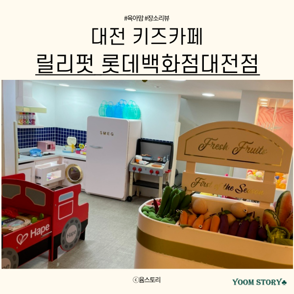 대전 키즈카페 릴리펏 롯데백화점대전점