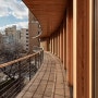 일본 건축탐방 4편 - 중목을 활용한 오피스의 재건축, 오사카 목재중매회관