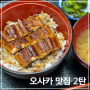 오사카 맛집 2탄, 장어덮밥, 복어 코스요리, 규카츠, 부채질 이자카야 (난바역 맛집)