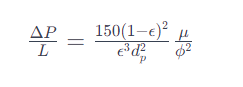 Kozeny-Carman equation (코제니 카르만 방정식) : 네이버 블로그