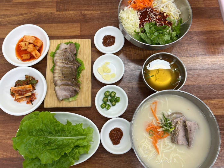 제주 고기국수 맛집_면주막(에코랜드맛집/주차/아기의자)