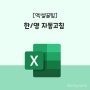 [엑셀] 한/영 자동고침
