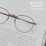 가벼우면서 고급스러운 독일의 마이키타 MYKITA 라이트 시리즈 잉베 YNGVE 칼자이스 블루라이트 차단 클리어뷰렌즈
