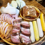 곤지암 리조트 화담숲 근처 맛집 오리훈제 장작구이 토담