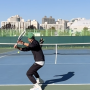 테니스 백핸드 슬라이스 연습 방법과 상황에 따른 사용법
