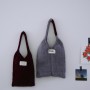 손뜨개가방 : 직접 뜬 니트가방으로 따뜻한 겨울패션