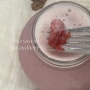 딸기 라떼 만들기 🍓 쏘스윗 수제 딸기청 초간단