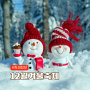 12월 축제 겨울 여행지 대천 겨울바다사랑축제 로맨틱 한강 크리스마스 마켓