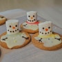 [요리] 집에서 만들기 쉬운 크리스마스 디저트 (트리 머랭 쿠키, 다이제 눈사람 쿠키)