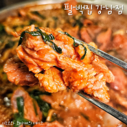 돼지갈비가 맛있는 신논현 맛집 팔백집 강남점