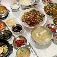 속초 현지인 맛집 초당순두부 대청마루 밥집으로도 추천