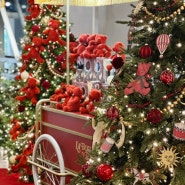 울산 현대백화점 크리스마스 트리 해리의 꿈의 상점 곰돌이