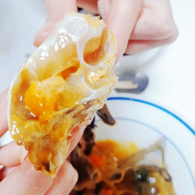 인터넷 주문한 알배기간장게장 먹방 후기 연평도 간장게장 : 네이버 블로그