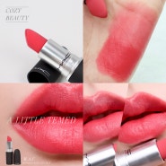 MAC 맥 파우더키스 립스틱 : 어리틀템드 | 핑잘봄 웜톤 추천 핑크 립스틱