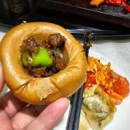 [중국 상하이] 소화원 레스토랑에서 딤섬과 저녁을 먹어요.