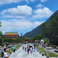 홍콩여행 세계최대 크기의 부처상과 사원 케이블카로 알려진 마을 옹핑 360