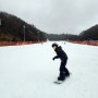 강원도 홍천 비발디파크 스키장 스노우보드 겨울 스포츠 즐기기