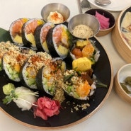 신사역 가로수길 맛집 : 후토마끼가 맛있었던 퓨전 일식당 초이다이닝