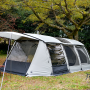 프리미엄 4인, 5인 터널형 캠핑 텐트 네즈본 T4 사계절 사용