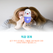 A형 독감 증상 과 전염경로 잠복기 증상순서