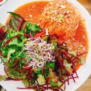 부산역국수맛집 동백국수 새콤달콤한 비빔국수가 너무 맛있어요!