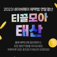 2023 네이버페이 혜택탭 연말결산 네이버페이 1만원