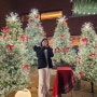 크리스마스 트리가 예뻤던 김해 율하 대형 베이커리 카페 :: ALLOVER 올오버 베이커리&커피