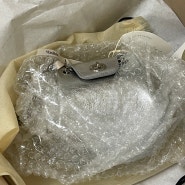 [소비기록] 앤딜로즈 미니 마고백 실버백 (mini magot bag_silver), 코디 착용샷