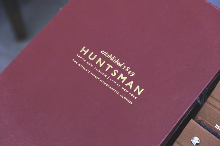 헌츠맨 HUNTSMAN & 이나폴리 한국 비스포크 수트 트렁크쇼 인터뷰 : 네이버 블로그