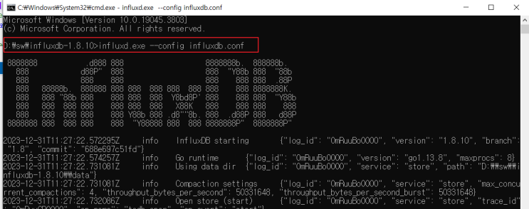 InfluxDB 1.8 설치 및 기초 : 네이버 블로그