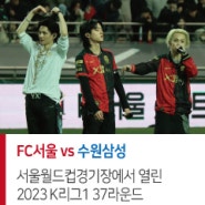 [K리그1] FC서울 vs 수원삼성 23.11.25 (feat.트레저 축하공연)