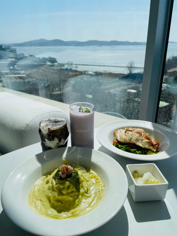 화성대형카페 해갓 뷰맛집에 브런치 맛있어요