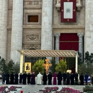 이탈리아 신혼여행(2일차, 로마)/바티칸에서 교황님을 만나다..💛, 바티칸 성베드로성당✨