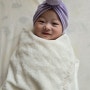 아기 목욕 수건 베베룬 에코프리미엄 소프트모달 세면타올 아기 목욕타올
