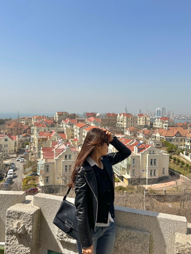 칭다오 여행 (3) | 3월말 4월초 옷차림, 소어산, 중산공원 로프웨이, ....