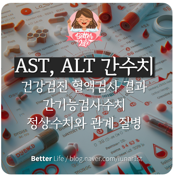 건강검진 혈액검사 결과지, 간기능검사수치, 간수치 AST(SGOT), ALT(SGPT)의 정상수치와 관계 질병 : 네이버 블로그