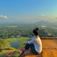 스리랑카 혼자여행 3 | 시기리야의 하루, 시기리야락에서 선셋보기