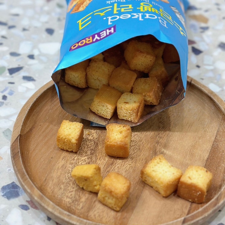 HEYROO 소금빵 러스크 취향 저격하는 단짠 과자 : 네이버 블로그