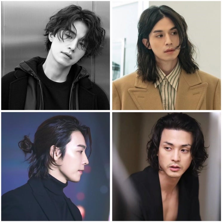 남자 장발 스타일 남자 펌 종류 긴 히피펌 손질 관리 : 네이버 블로그