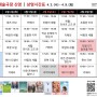 [강릉교차로/영화상영] 강릉독립예술극장 신영 상영시간표 4.3(수) - 4.9(화)